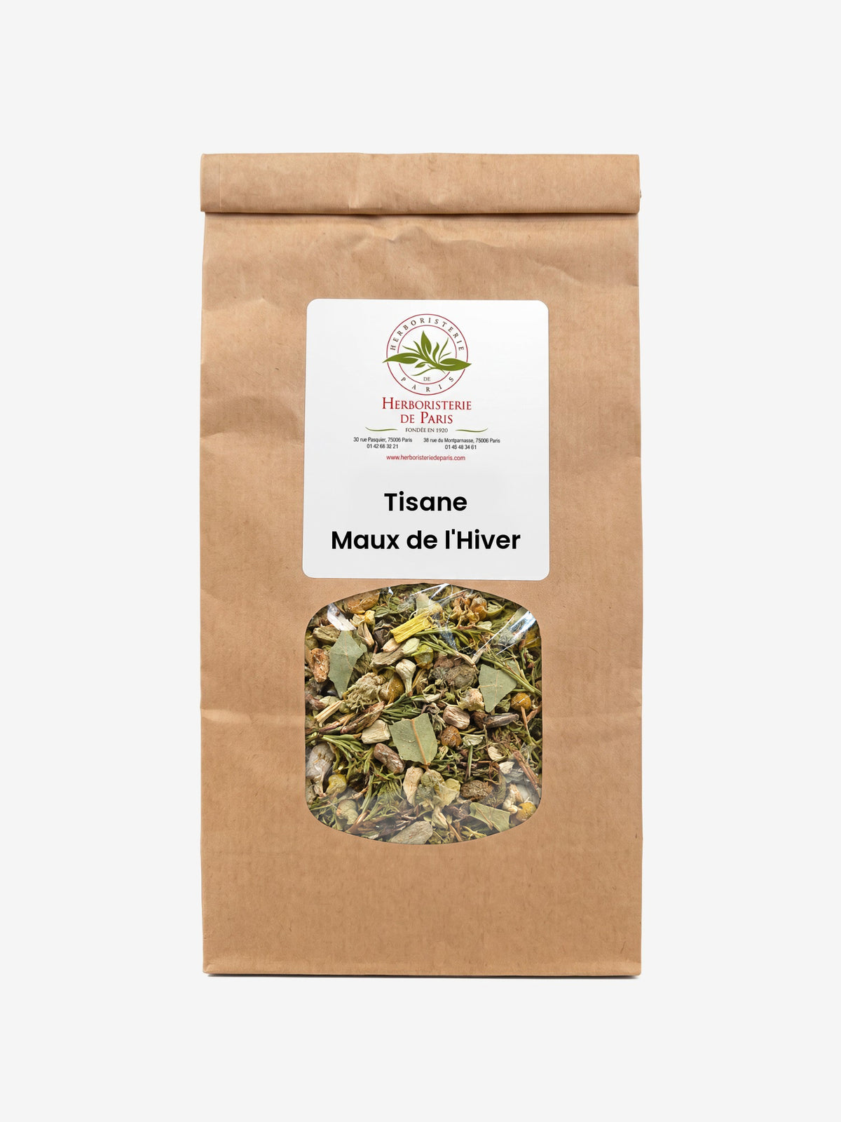 Tisane Maux de l'Hiver 150g Herboristerie de Paris - Herboristerie de Paris