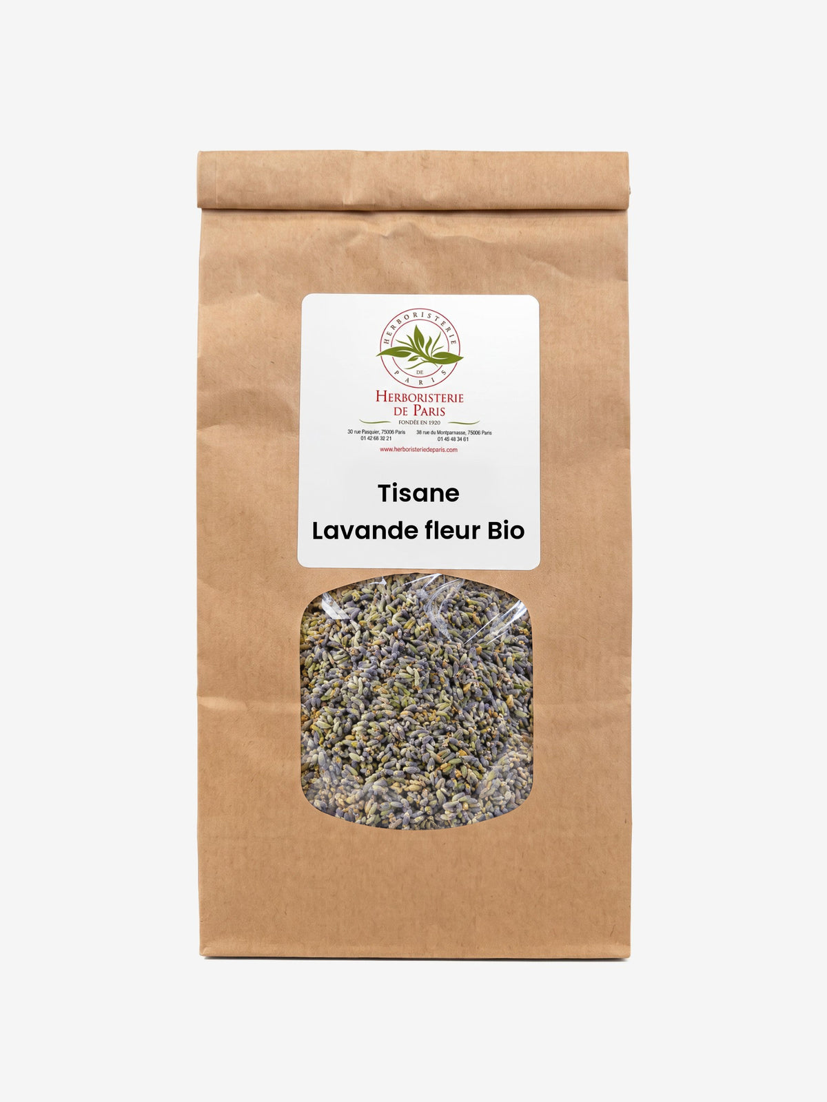 Tisane Lavande fleur BIO 100g Herboristerie de Paris - Herboristerie de Paris