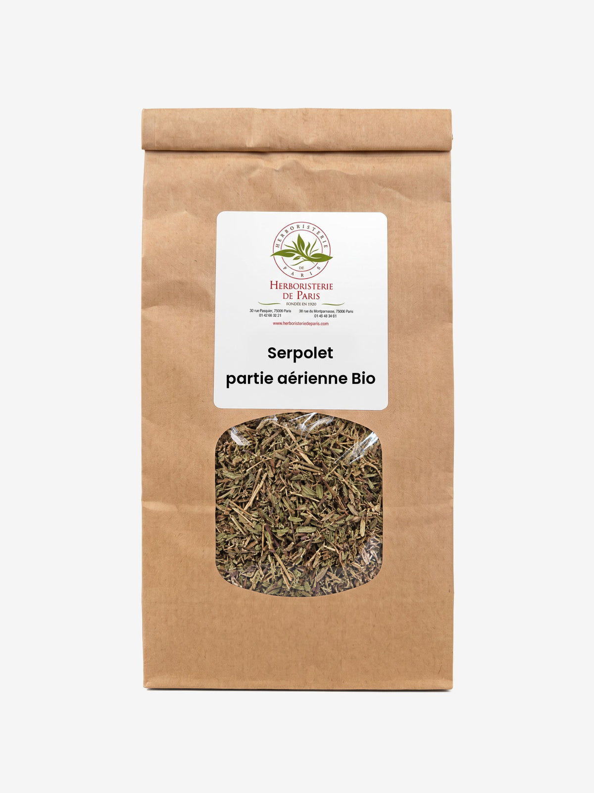 Serpolet Partie Aérienne bio 100 gr Herboristerie de Paris - Herboristerie de Paris