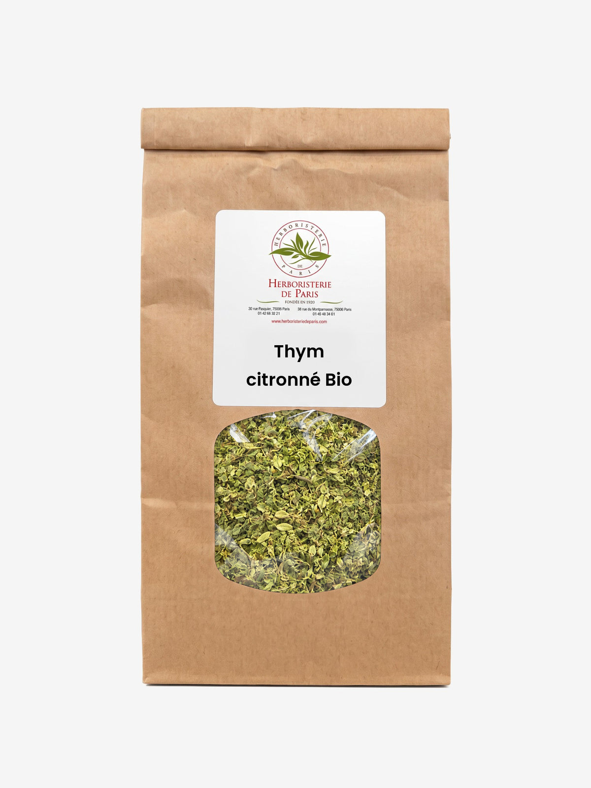 Thym citronné Bio 100g Herboristerie de Paris - Herboristerie de Paris