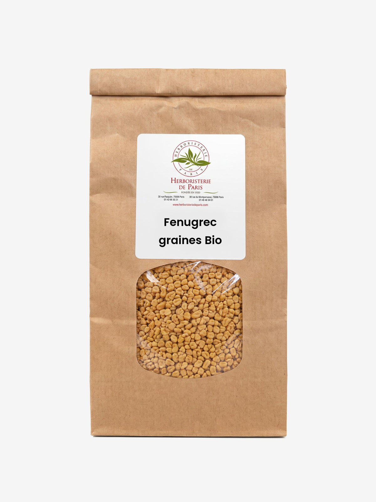 Fenugrec graine BIO 100 gr Herboristerie de paris - Herboristerie de Paris