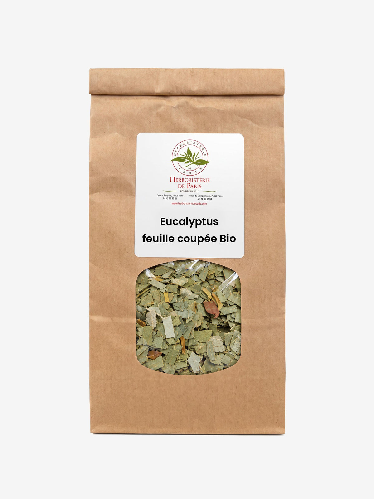 Eucalyptus feuilles coupées BIO 100 gr Herboristerie de Paris - Herboristerie de Paris