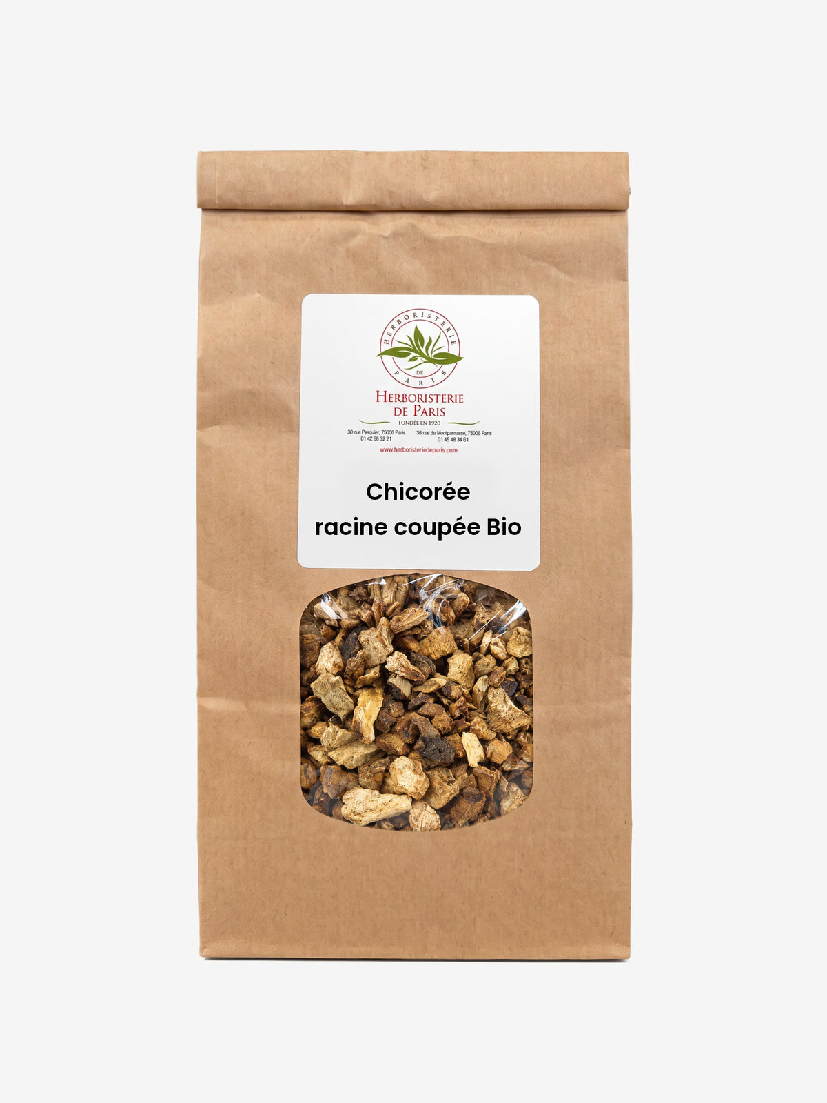 Chicorée racine coupée BIO 100g Herboristerie de Paris - Herboristerie de Paris