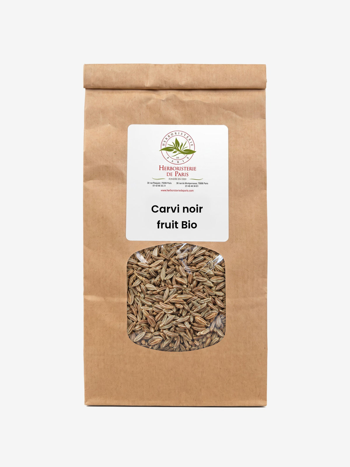 Carvi noir fruit Bio 100g Herboristerie de Paris - Herboristerie de Paris