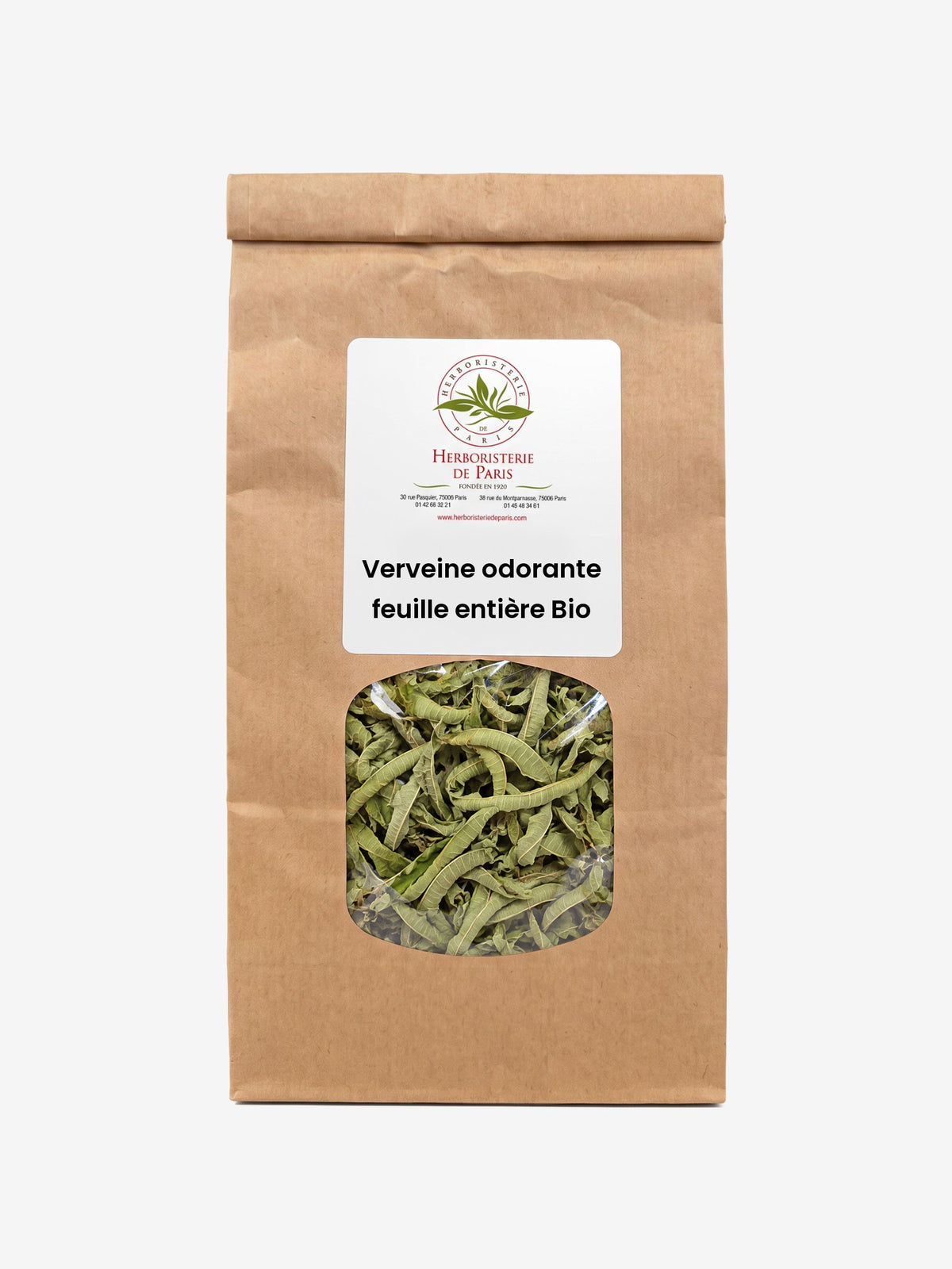 Verveine odorante feuille entière BIO - Herboristerie de Paris