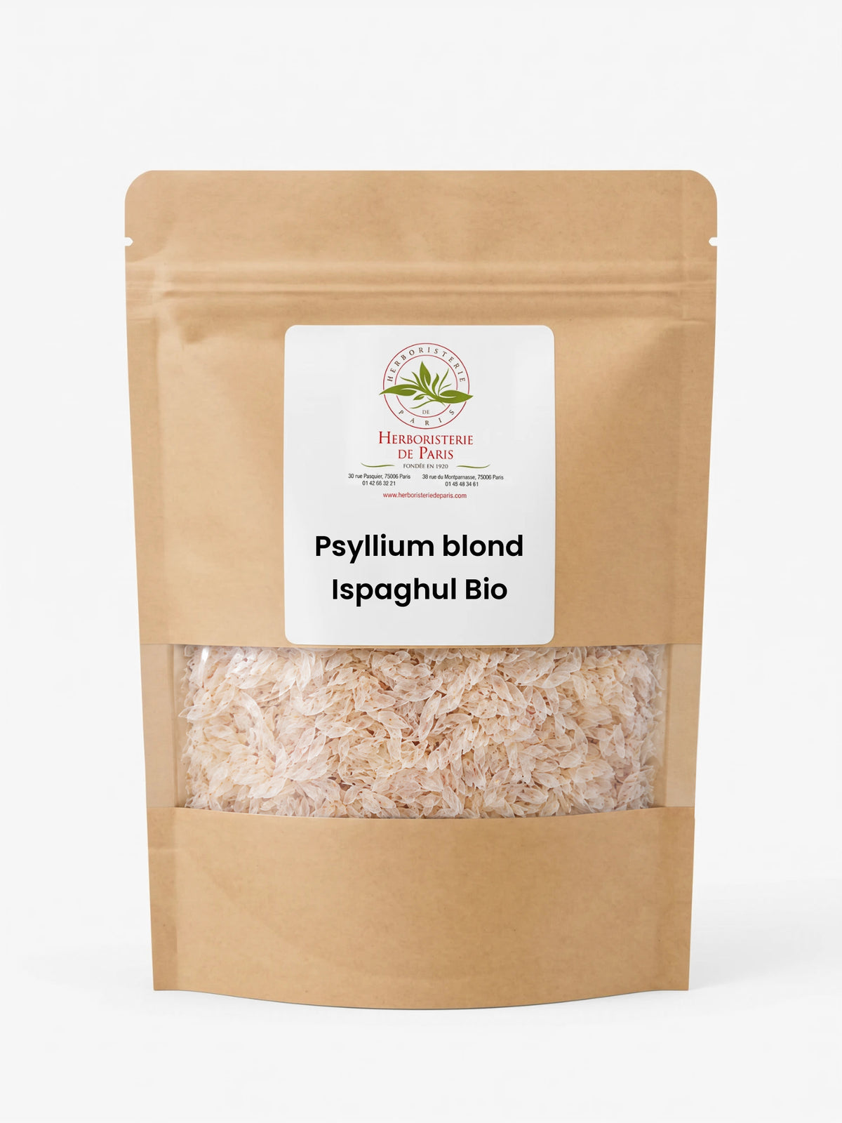 Psyllium blond Ispaghul bio 150g Herboristerie de Paris - Herboristerie de Paris