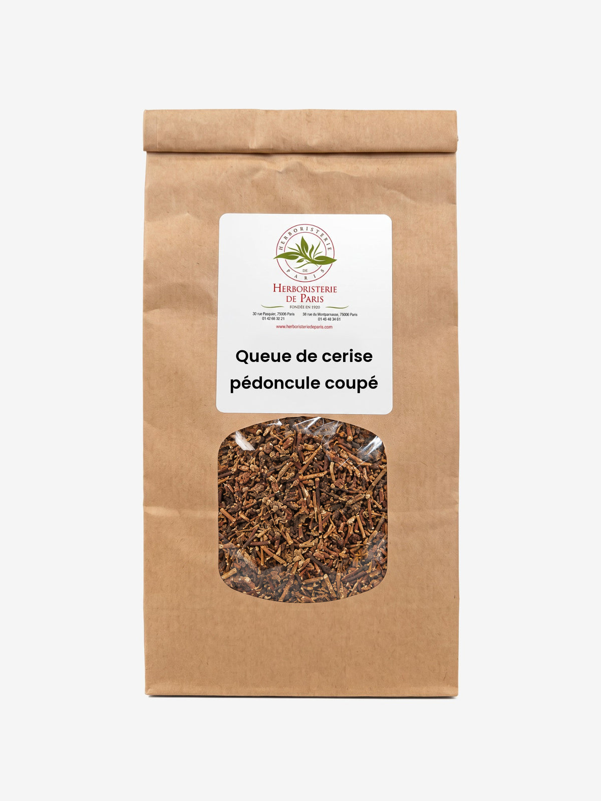 Queue de cerise pédoncule coupé 100g Herboristerie de Paris - Herboristerie de Paris