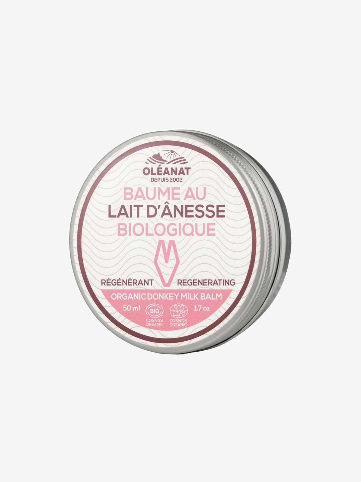 Baume au lait d'ânesse régénérant 50ml Oléanat - Herboristerie de Paris