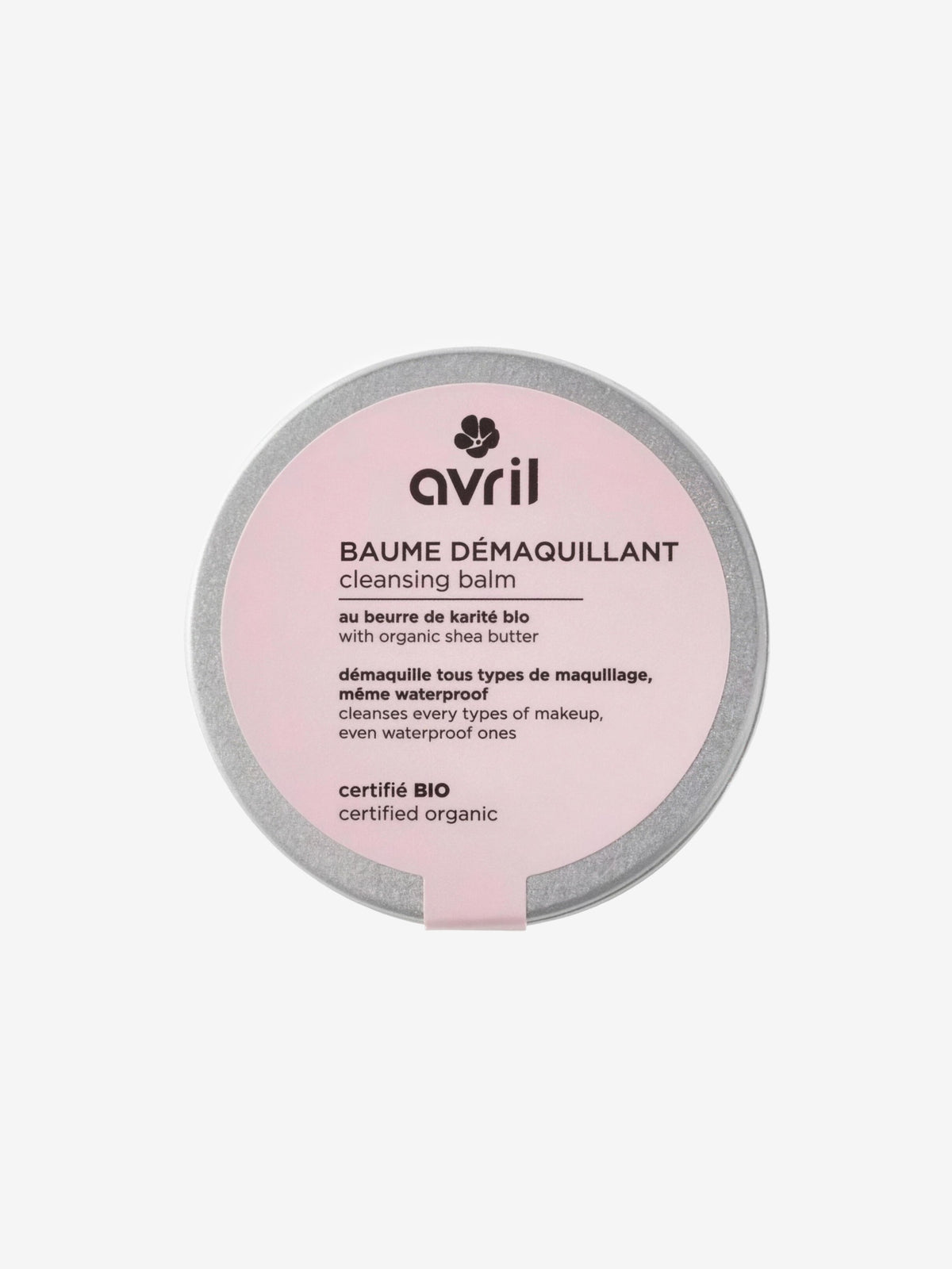 Baume démaquillant solide certifié Bio 100ml Avril Cosmétique - Herboristerie de Paris