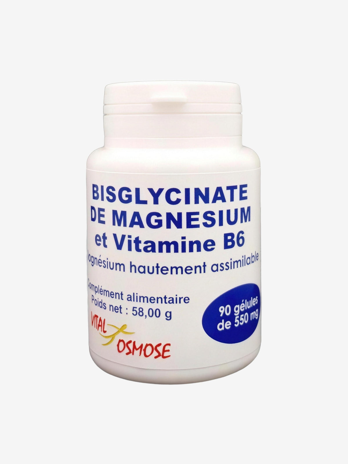 Bisglycinate de Magnésium et Vitamine B6 - Herboristerie de Paris