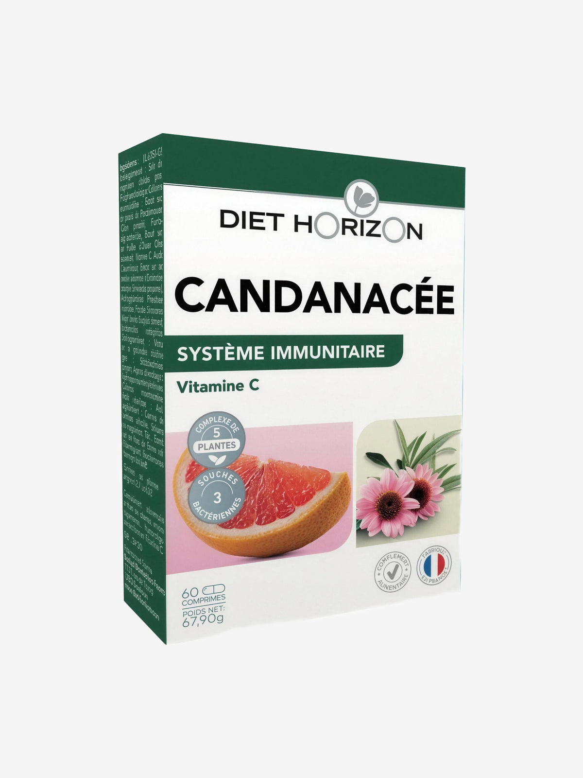 Candanacée Système immunitaire 60 comprimés Diet Horizon - Herboristerie de Paris