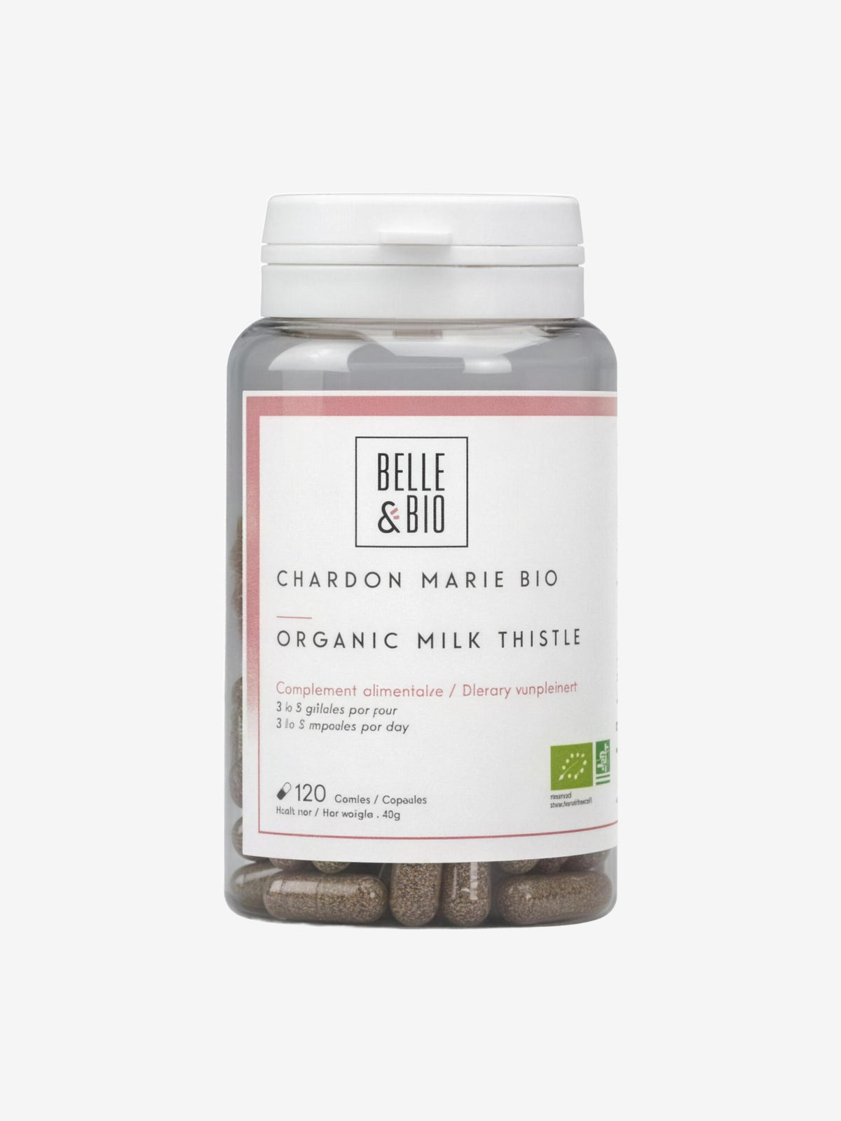Chardon marie bio 120 gélules Belle et Bio - Herboristerie de Paris