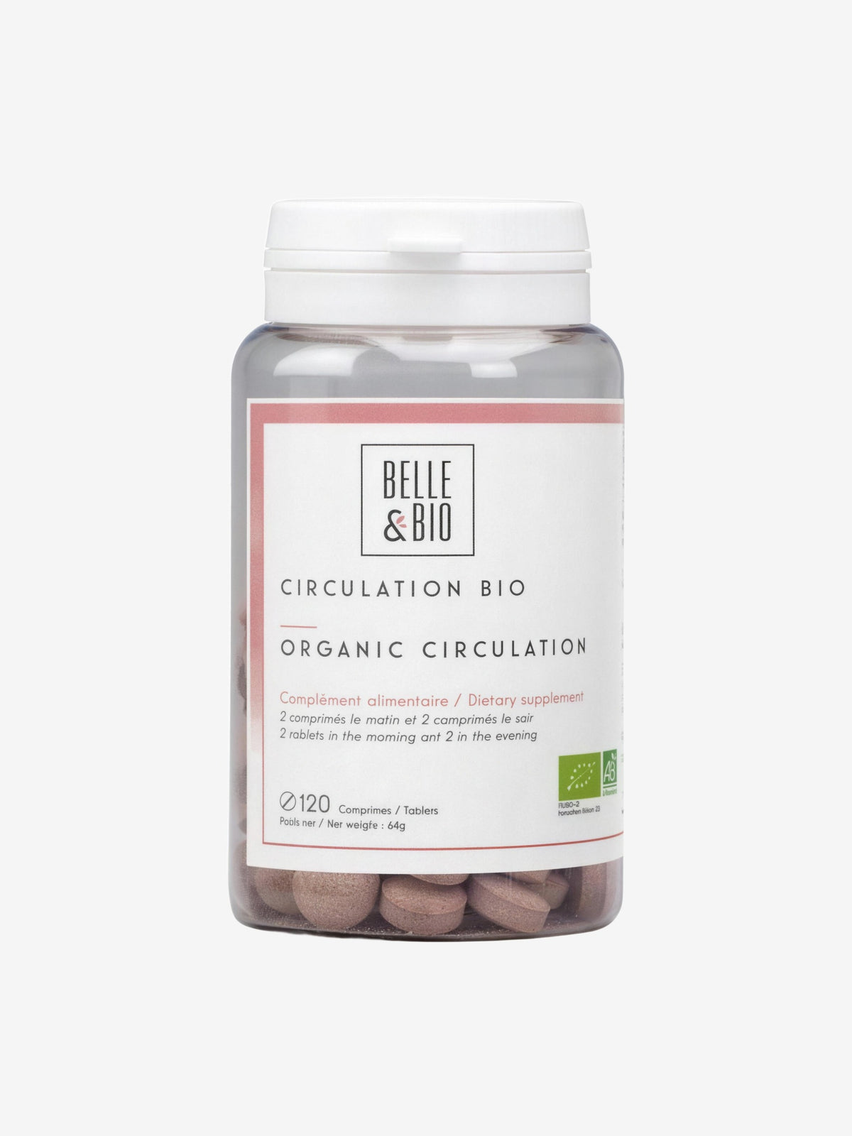 Circulation bio 120 gélules Belle et Bio - Herboristerie de Paris
