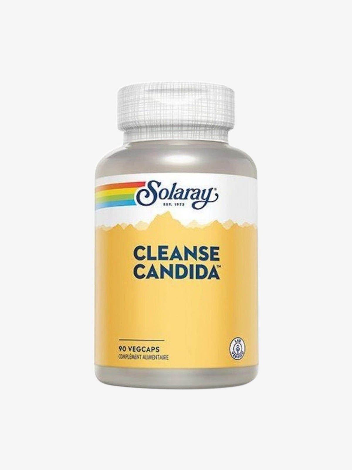 Cleanse Candida 90 gélules végétales Solaray - Herboristerie de Paris