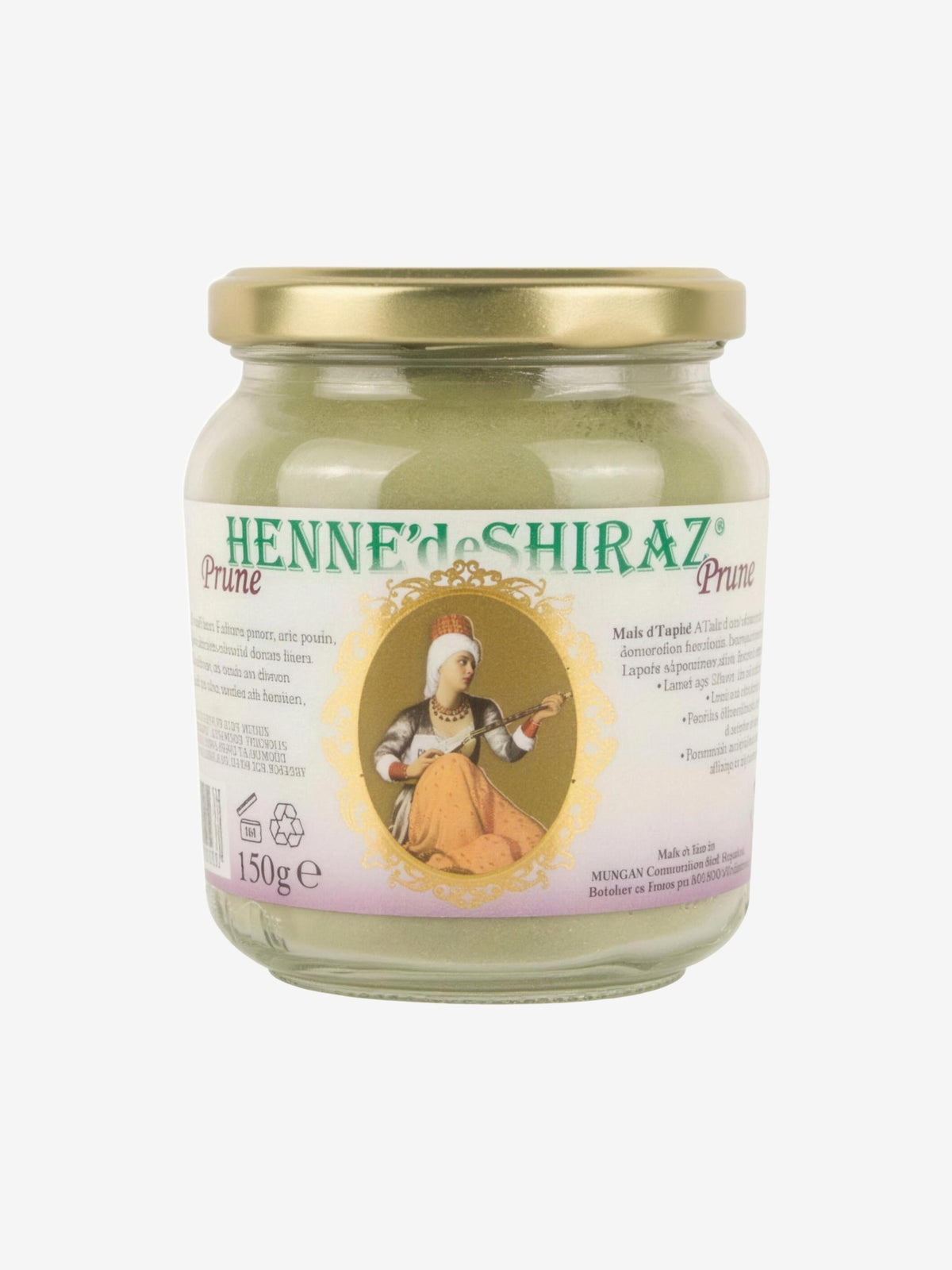 Coloration végétale Prune pot 150g Henne De Shiraz - Herboristerie de Paris