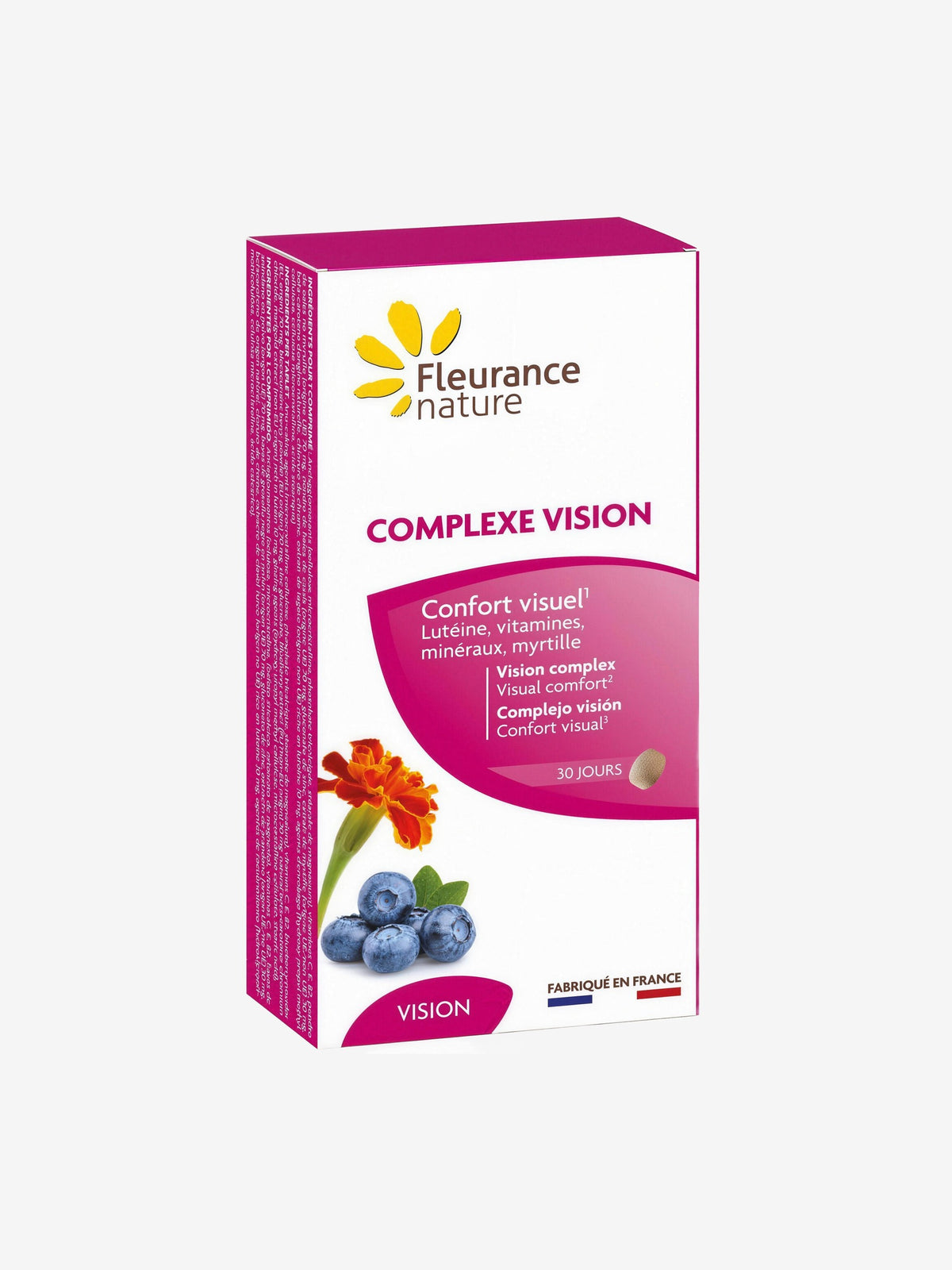 Complexe vision 30 comprimés Fleurance Nature - Herboristerie de Paris