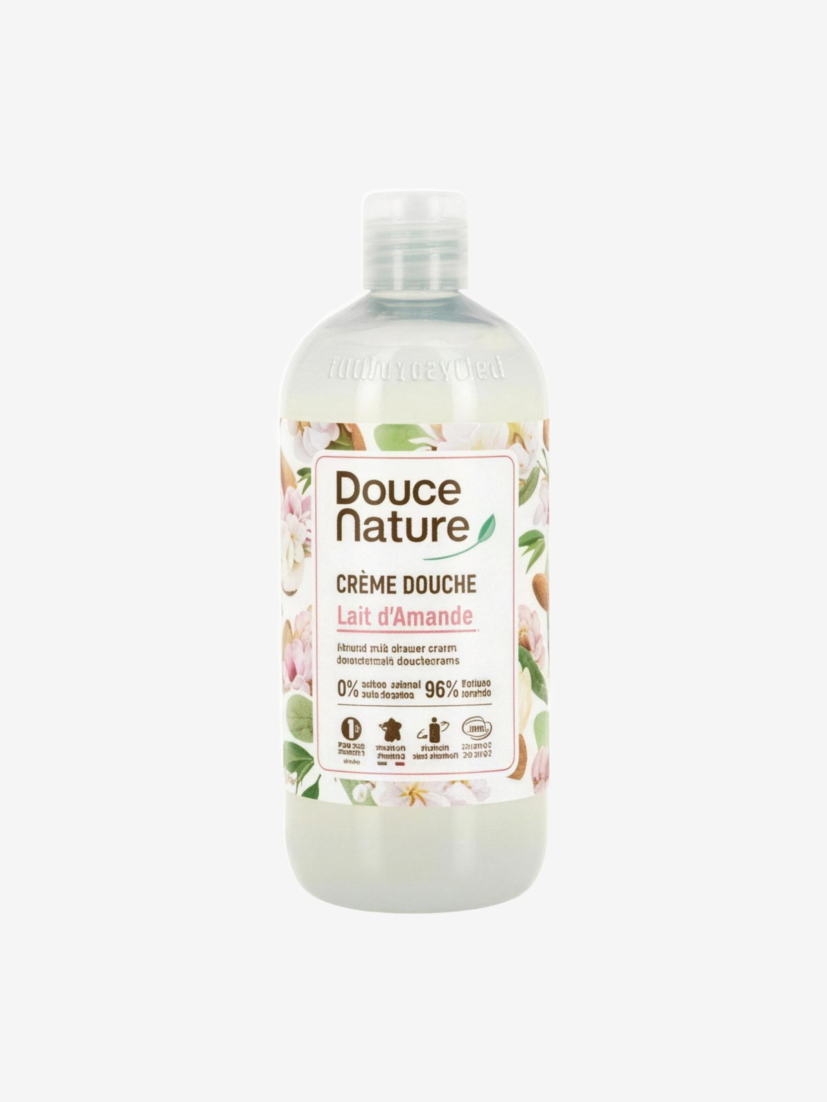 Crème douche lait d'amande 500ml Douce Nature - Herboristerie de Paris