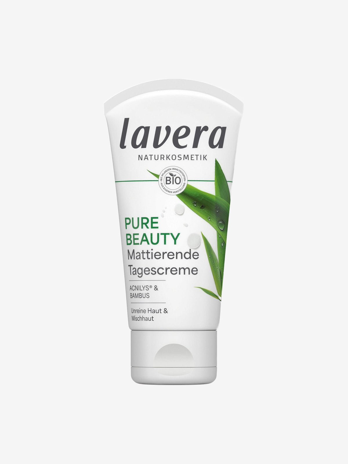 Crème équilibrante matifiante Pure Beauty 50ml Lavera - Herboristerie de Paris