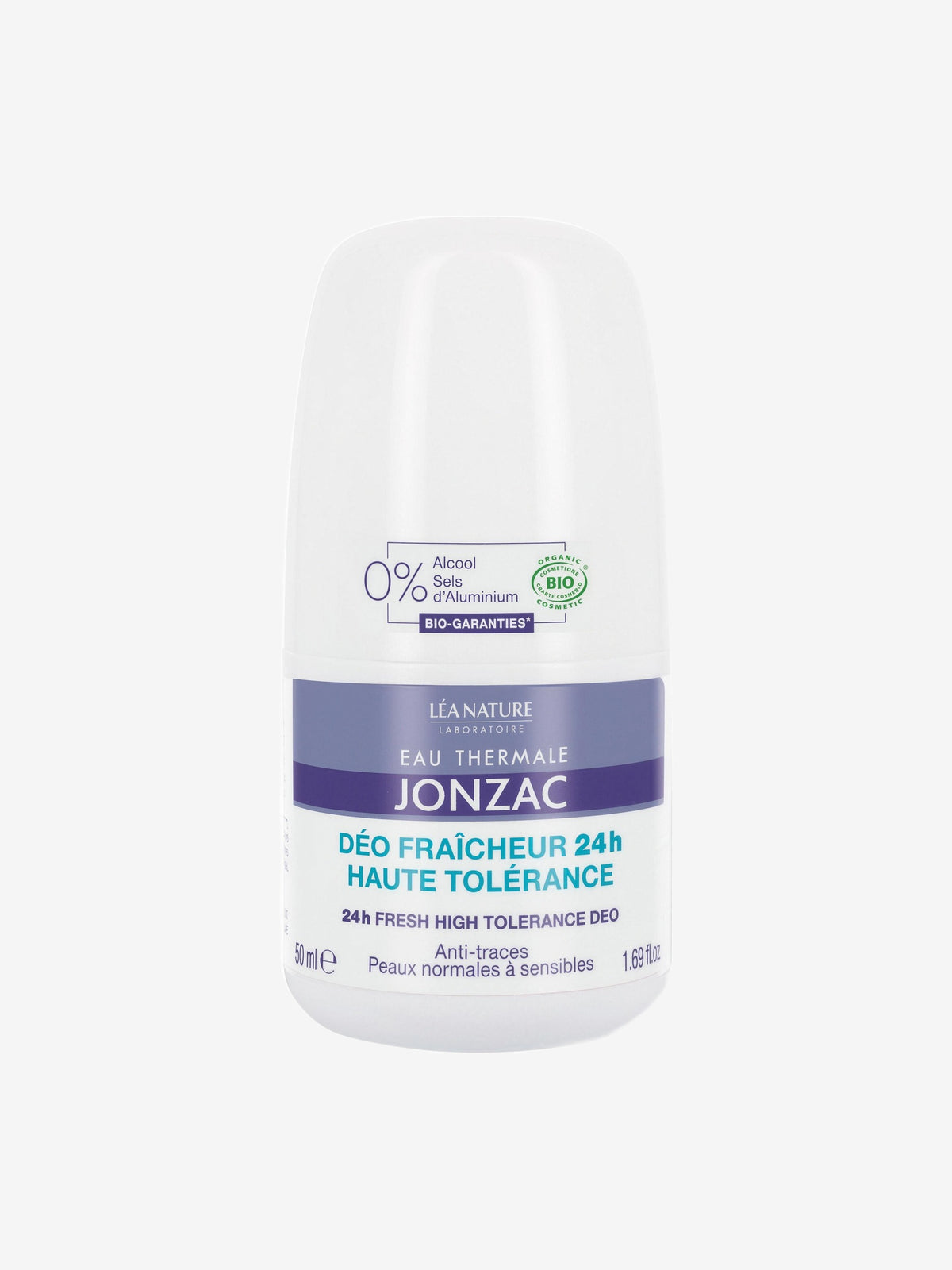 Déo fraicheur 24H Haute Tolérance 50ml Eau Thermale de Jonzac - Herboristerie de Paris