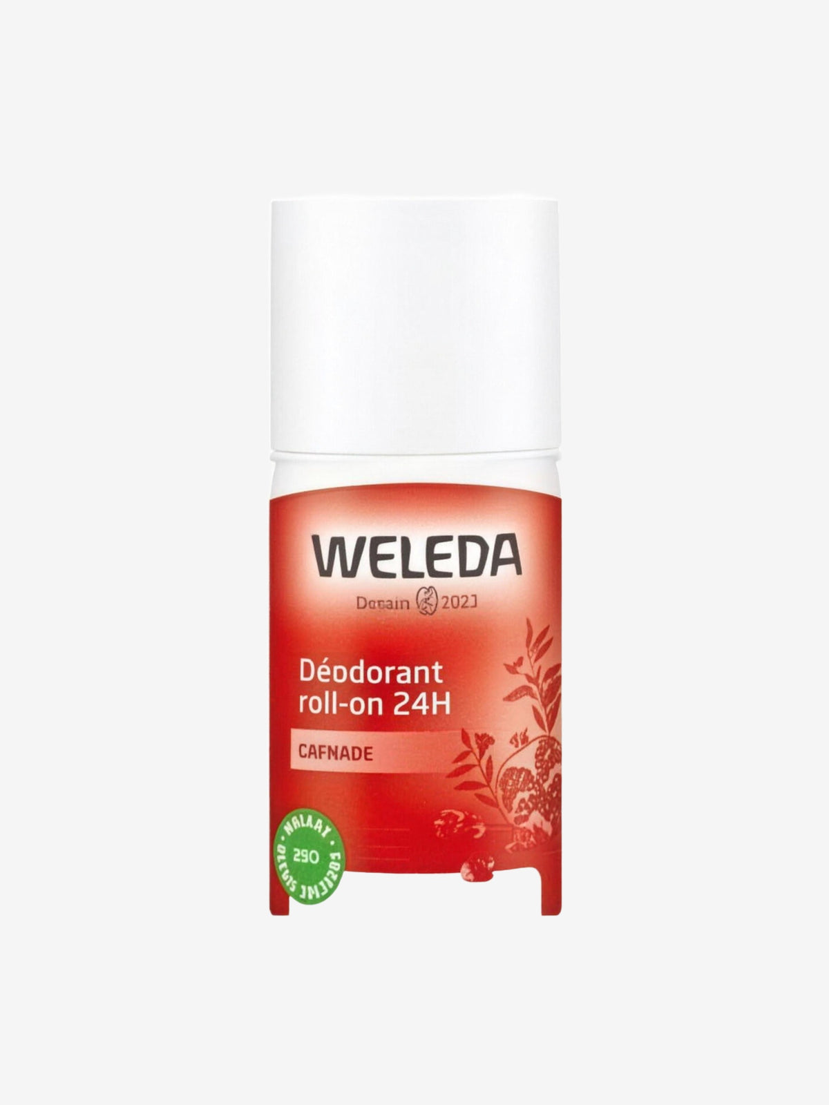 Déodorant roll on 24h Grenade 50ml Weleda - Herboristerie de Paris