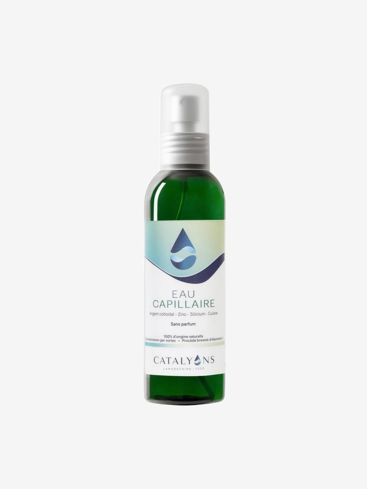 Eau capillaire ionisée spray de 150 ml Catalyons - Herboristerie de Paris