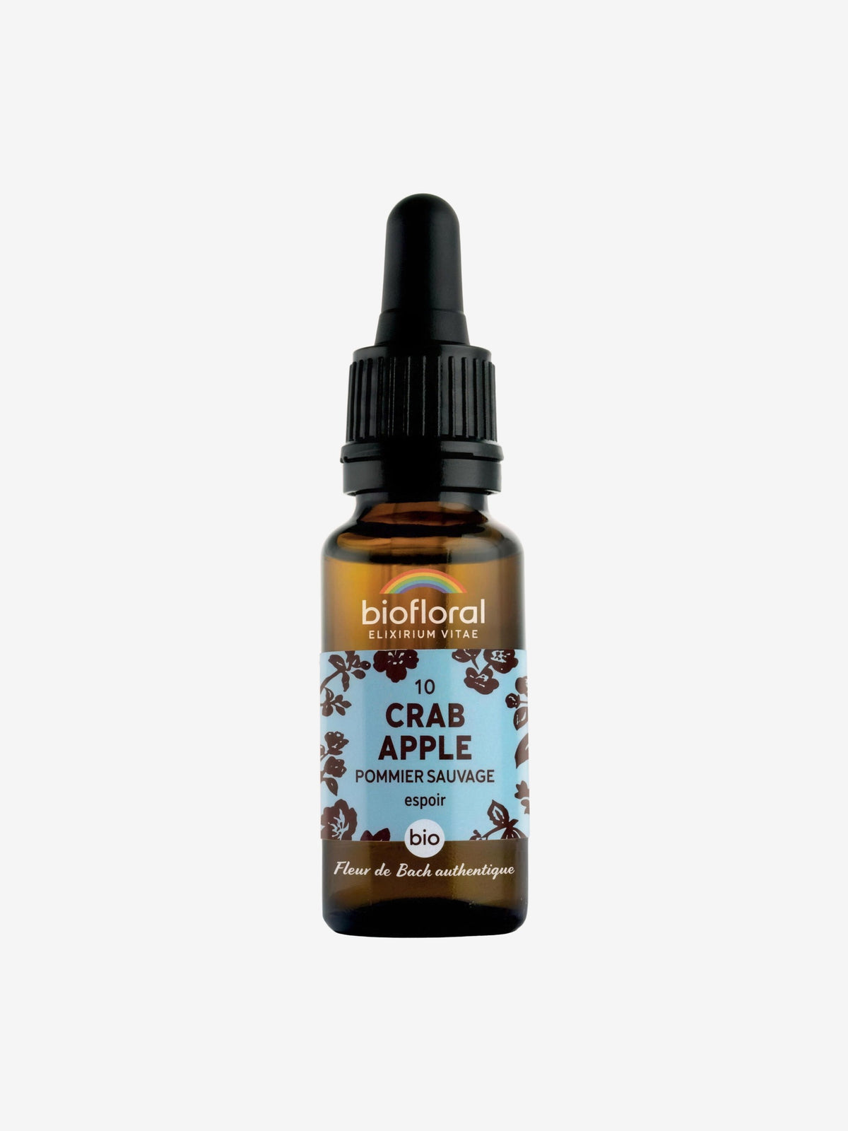 Elixir Pommier sauvage, Crab Apple n°10 20 ml Biofloral - Herboristerie de Paris