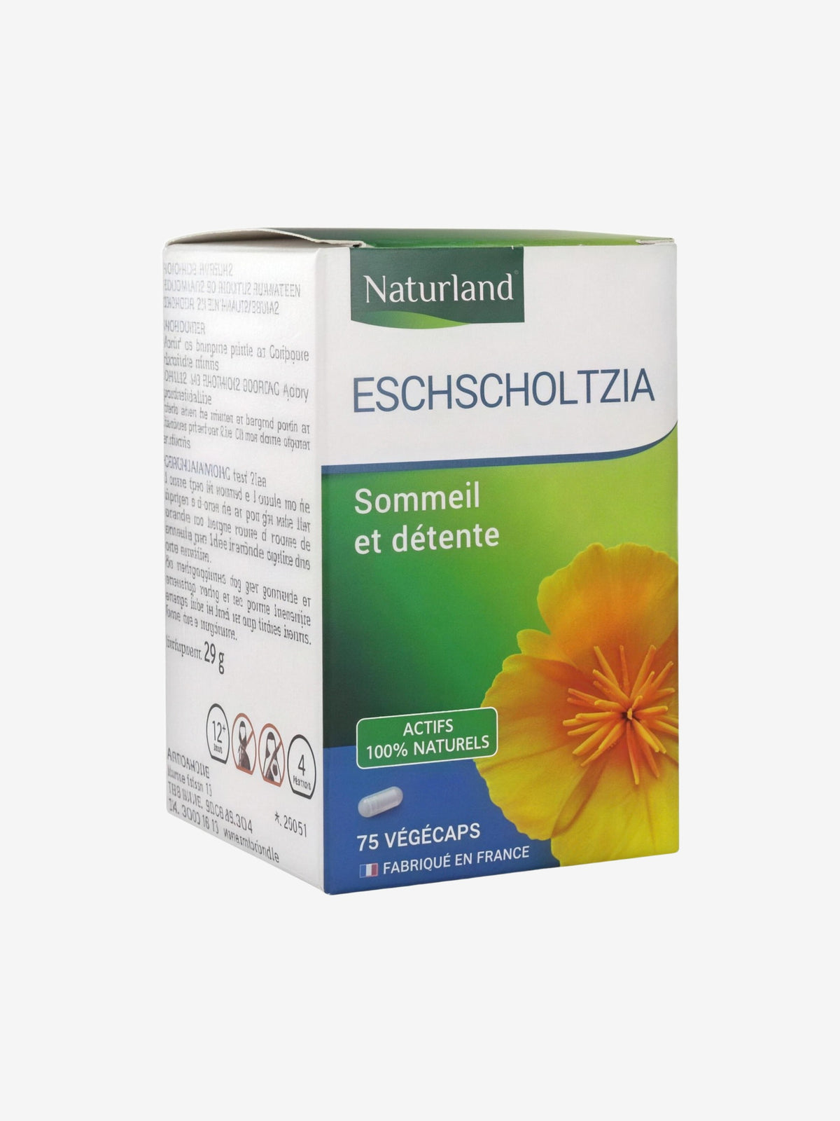 Escholtzia 75 Végécaps Naturland - Herboristerie de Paris