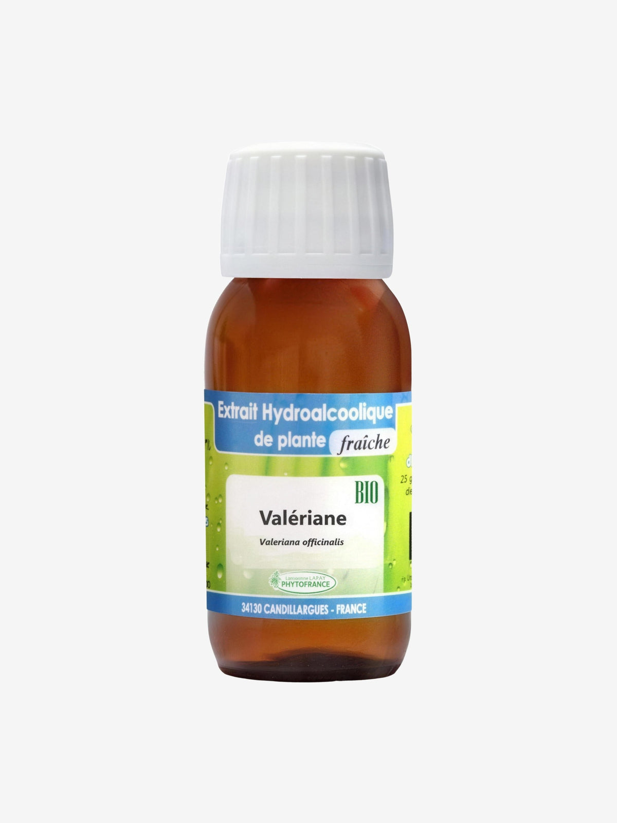 Extrait hydro alcoolique Valériane BIO - Herboristerie de Paris