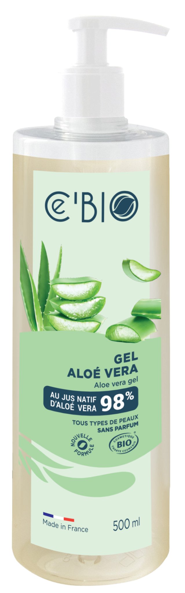Gel d'Aloé Véra 98% CÉ’BIO - Herboristerie de Paris