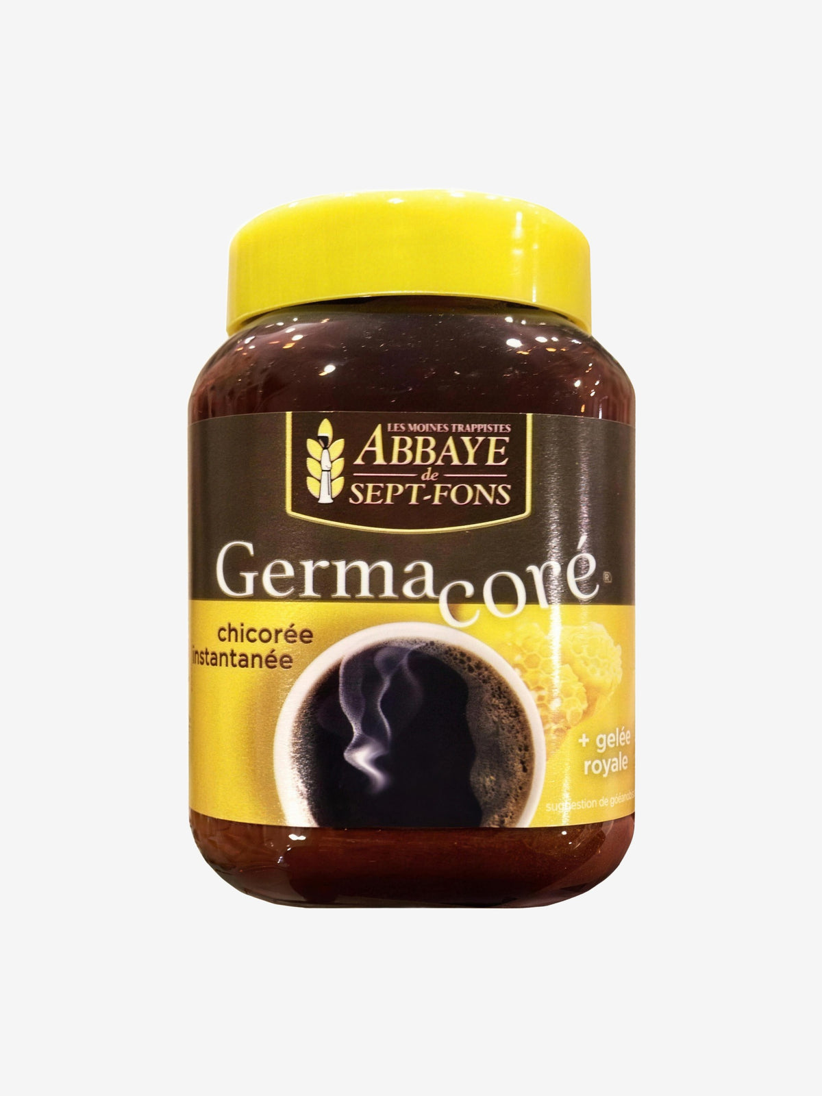 Germacoré Chicorée instantanée avec céréales et gelée royale 100g Abbaye de Sept Fons - Herboristerie de Paris