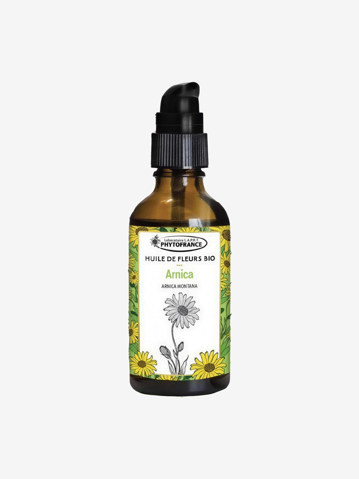 Huile de fleurs Arnica BIO 50ml Phytofrance - Herboristerie de Paris
