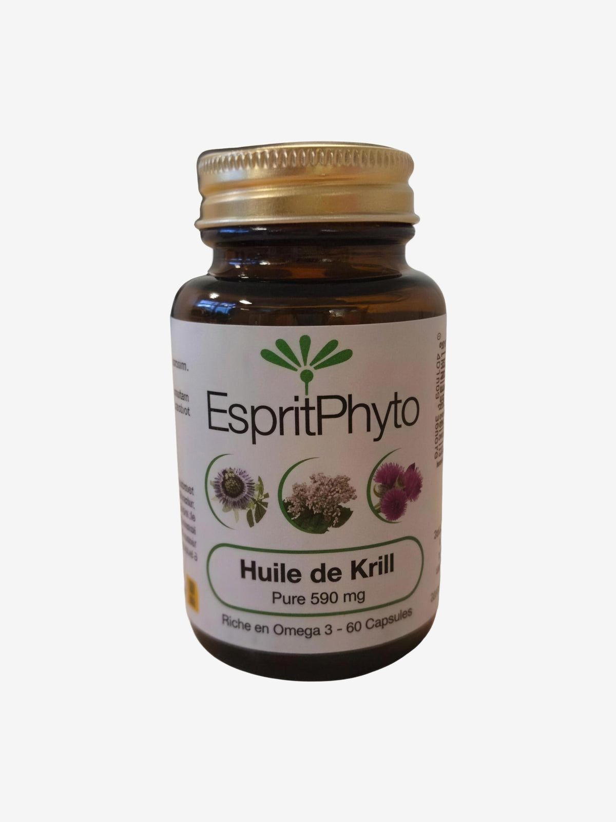 Huile de Krill Pure 60 capsules de 590mg EspritPhyto - Herboristerie de Paris