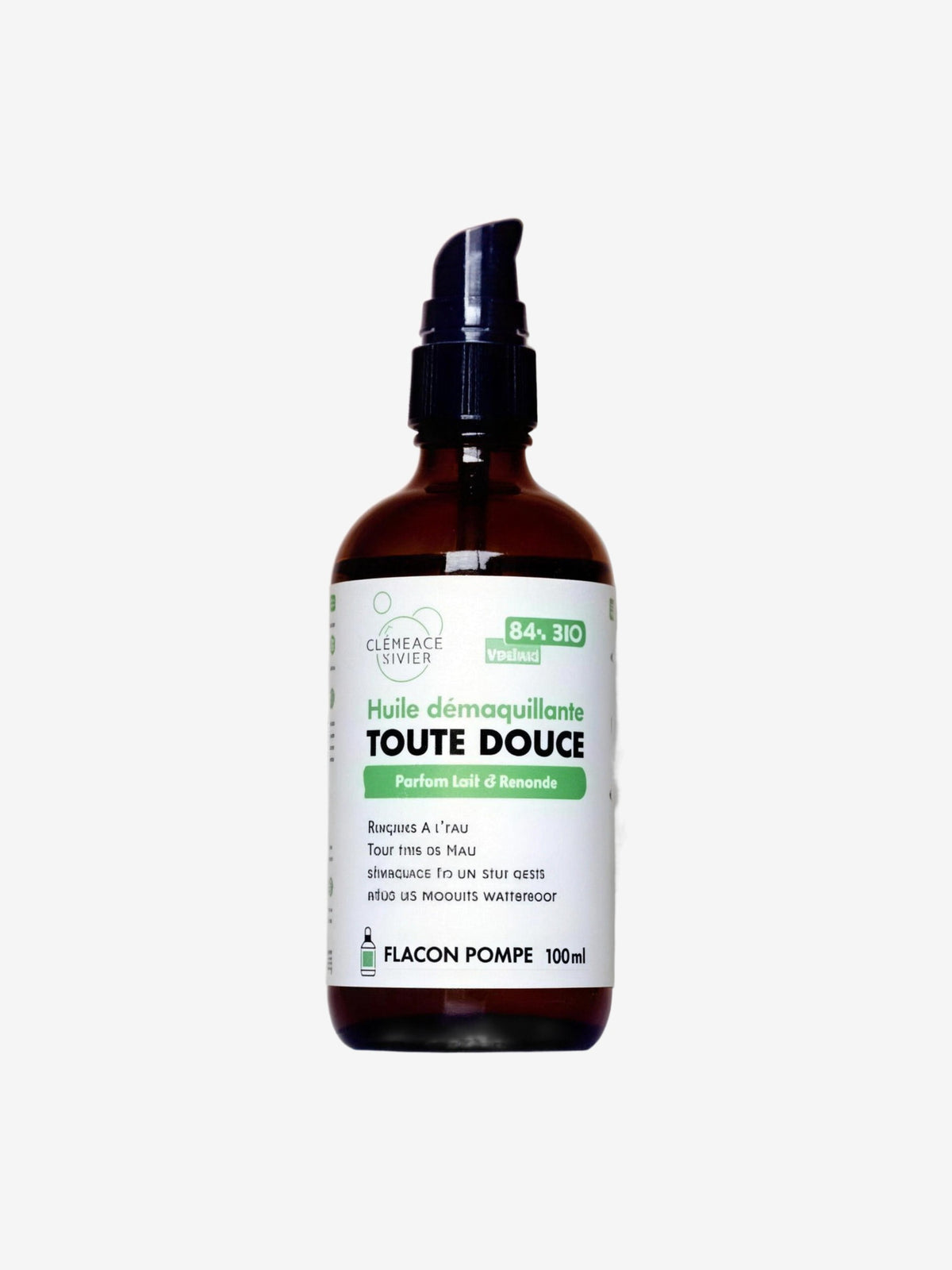 Huile démaquillante Toute Douce 150ml Clemence & Vivien - Herboristerie de Paris