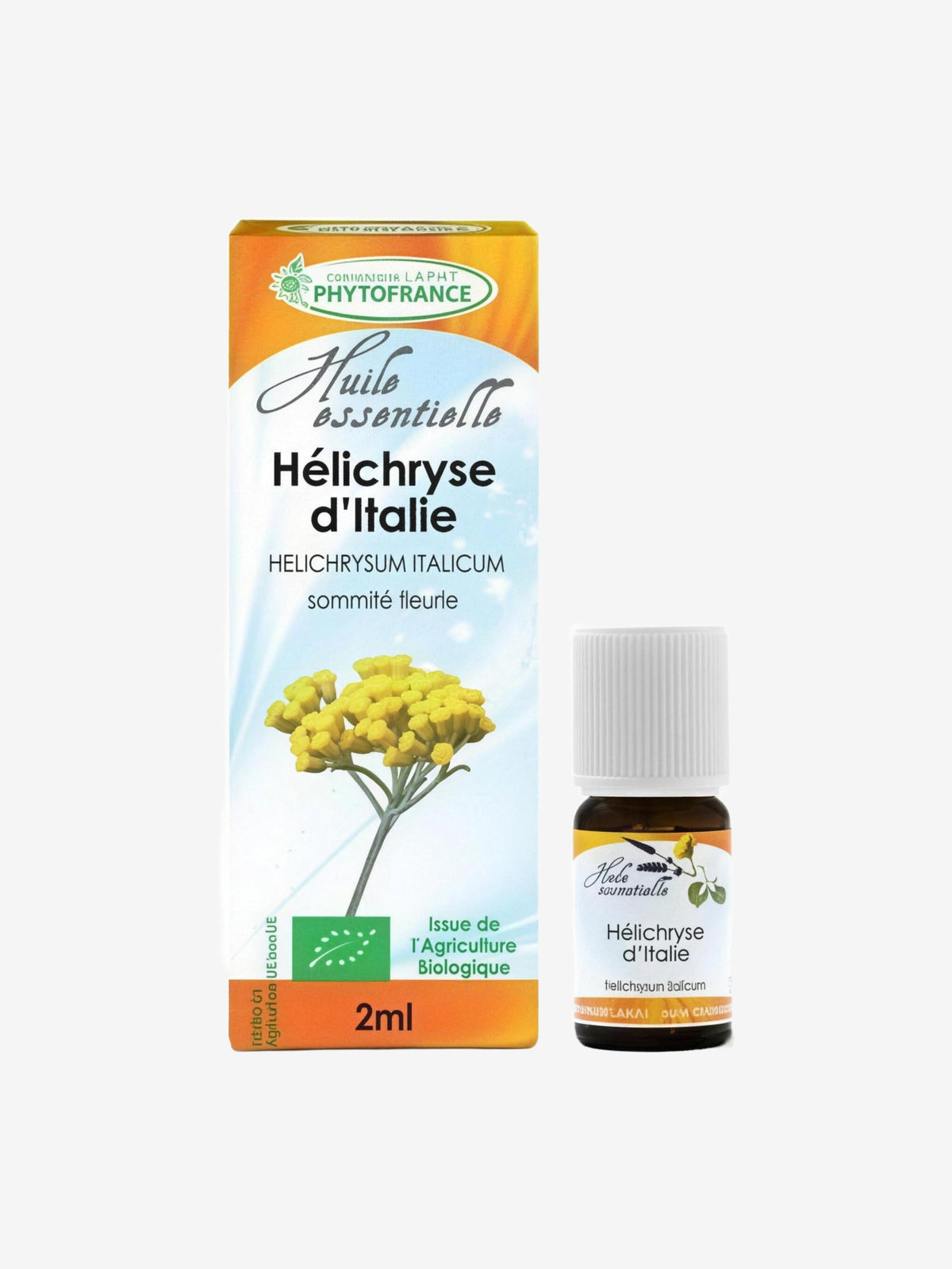 Huile essentielle d'Hélichryse d'Italie BIO Origine Italie - Herboristerie de Paris