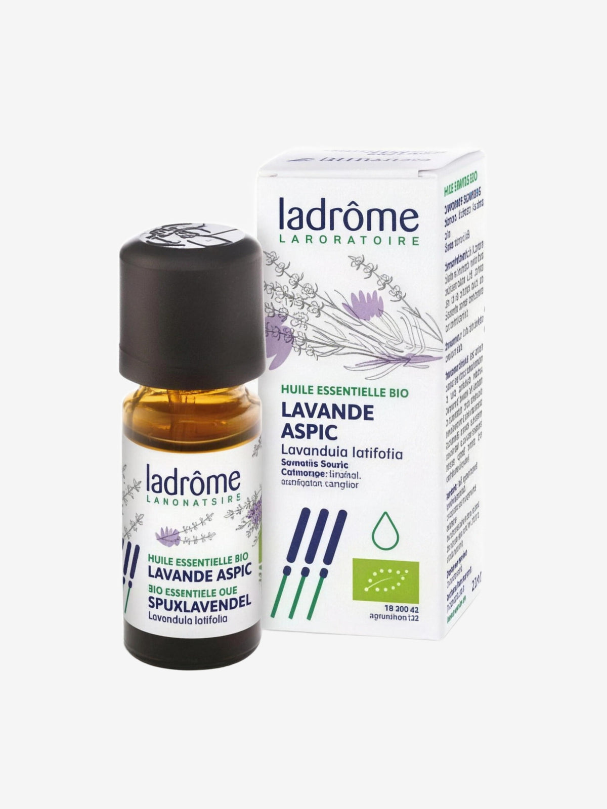 Huile essentielle Lavande Aspic 10ml Ladrome - Herboristerie de Paris