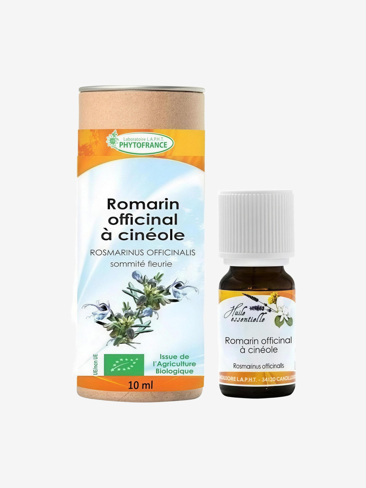 Huile essentielle Romarin of. Cinéole CT2 10ml Phytofrance - Herboristerie de Paris