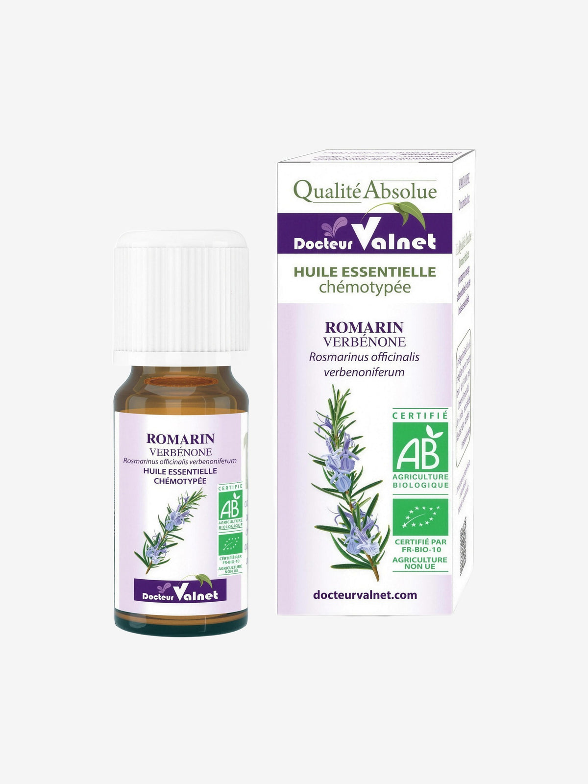 Huile essentielle Romarin Verbénone bio 5ml Dr Valnet - Herboristerie de Paris