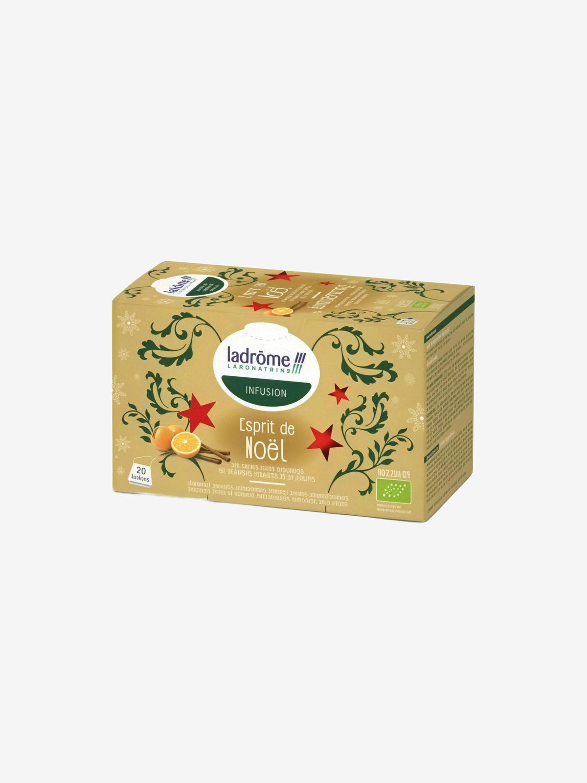 Infusion Esprit de Noël 20 sachets Ladrome - Herboristerie de Paris