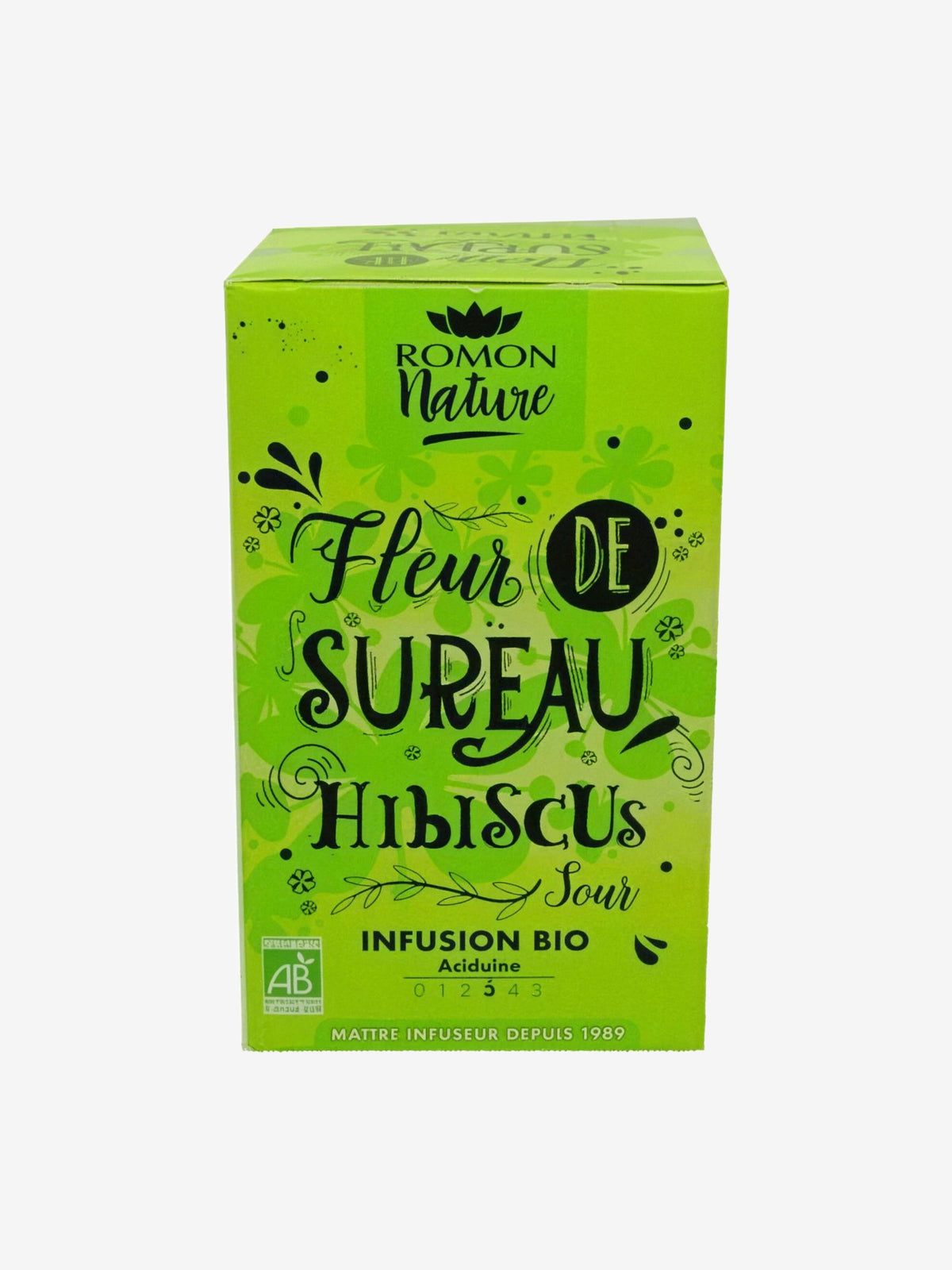 Infusion plaisir Fleur de Sureau Hibiscus bio Romon Nature - Herboristerie de Paris