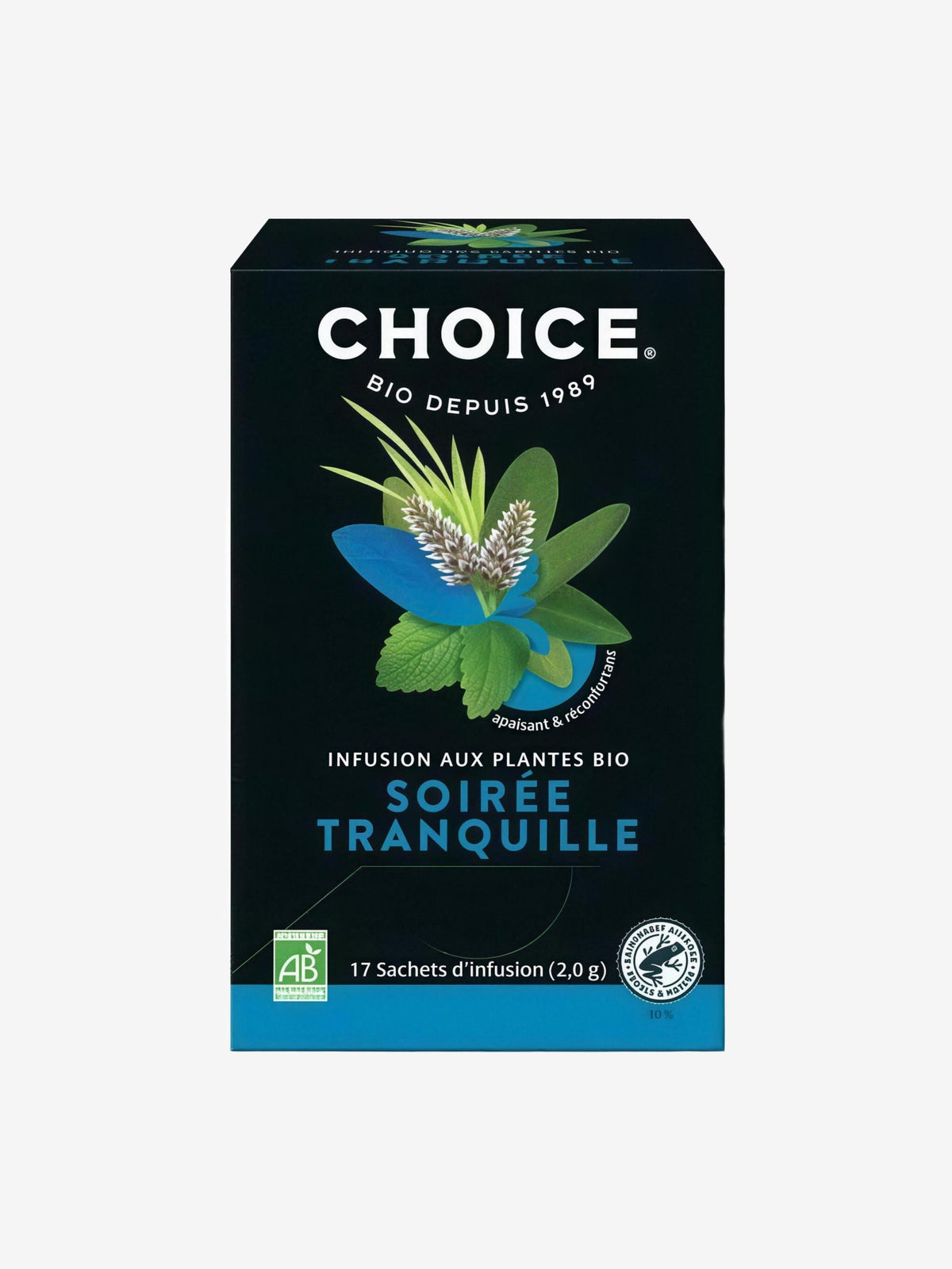 Infusion soirée tranquille 34g Choice - Herboristerie de Paris