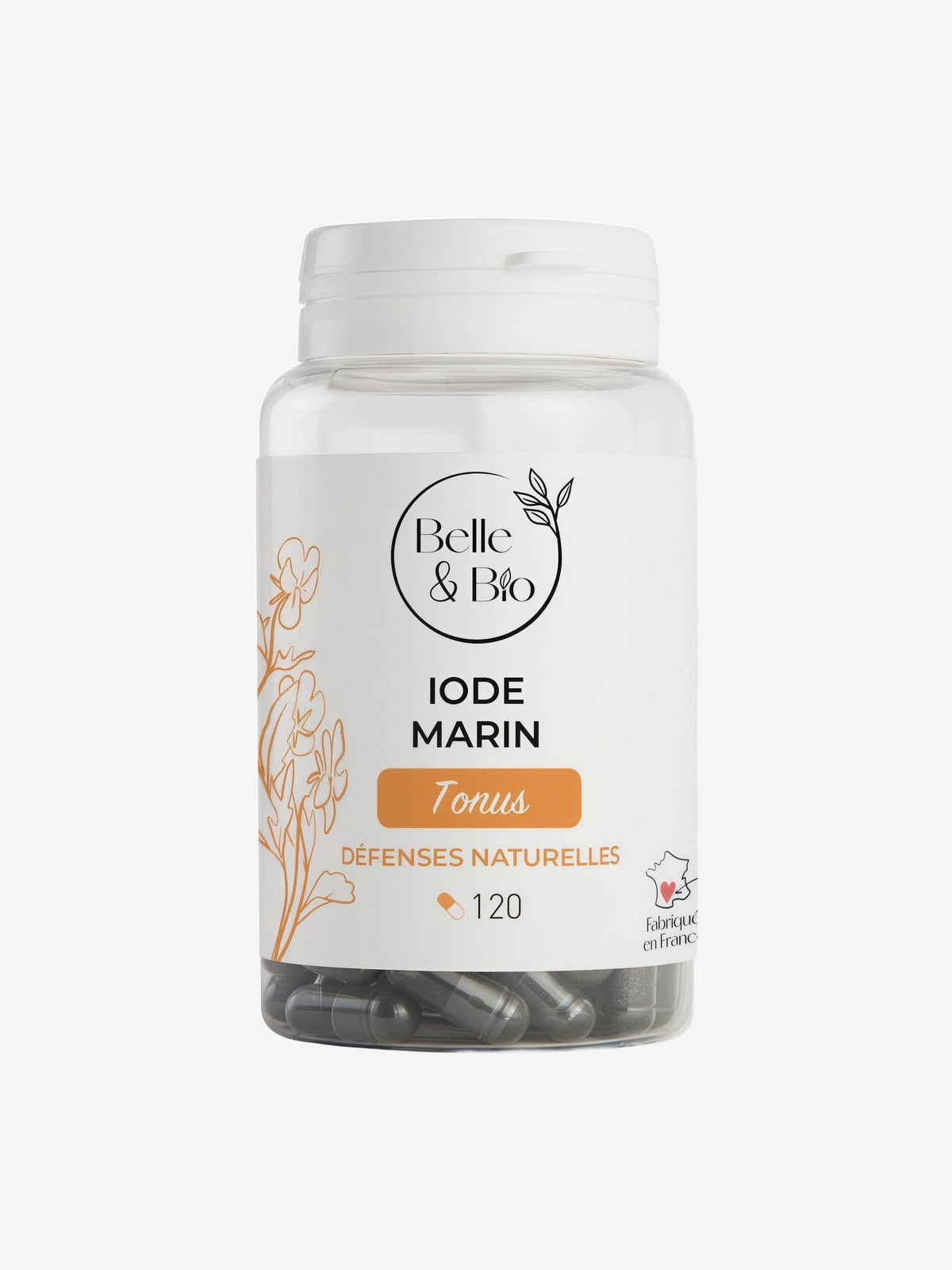 Iode marin 120 gélules Belle et Bio - Herboristerie de Paris