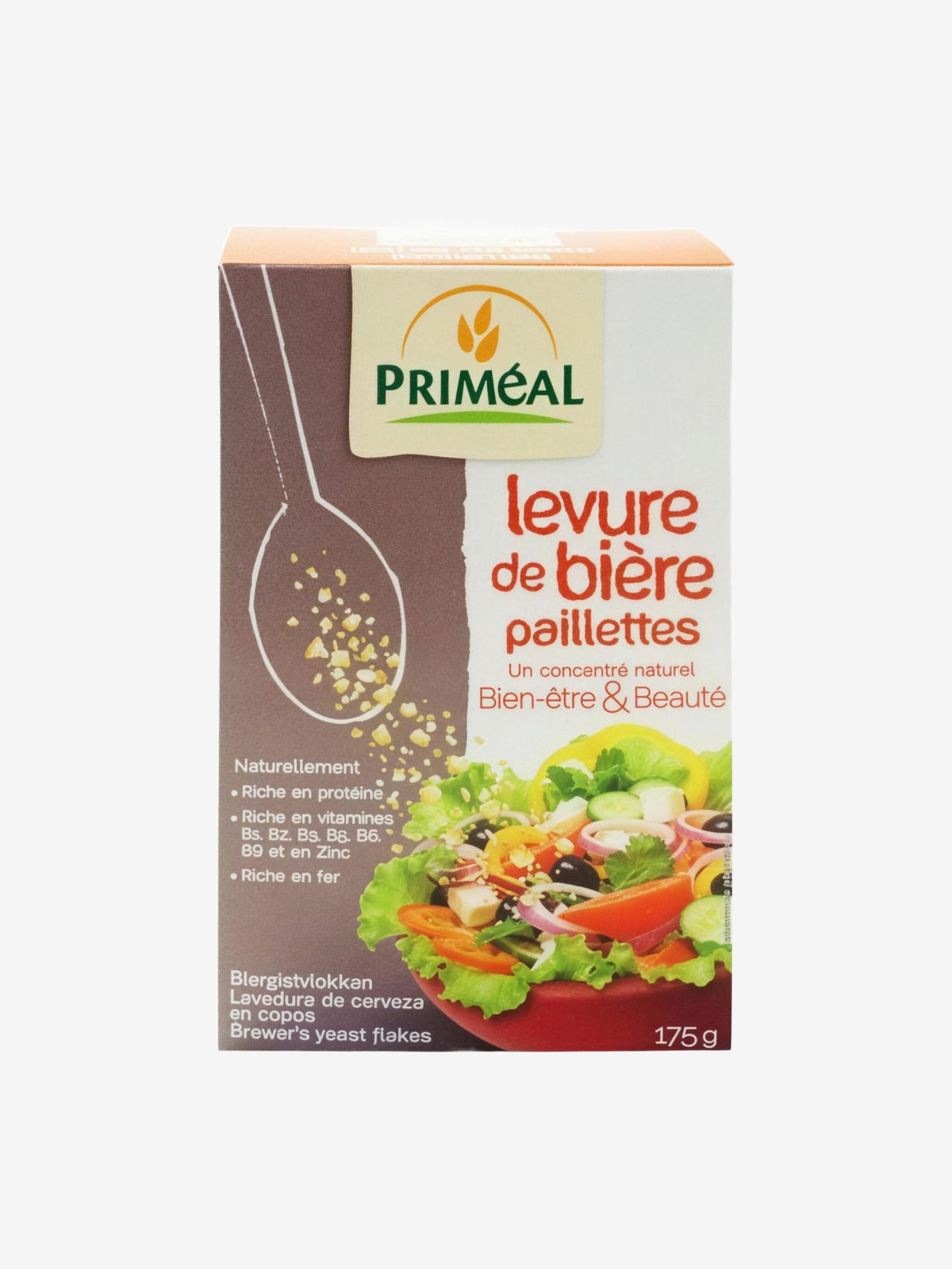 Levure de bière maltée en paillettes 175g Primeal - Herboristerie de Paris