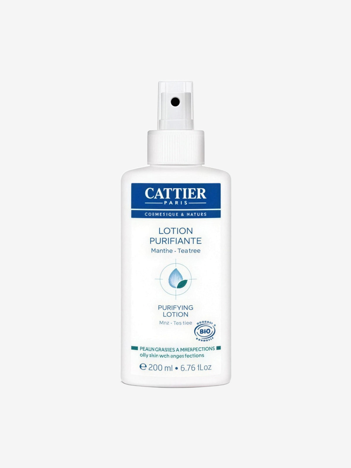 Lotion purifiante peaux jeunes 200ml Cattier - Herboristerie de Paris