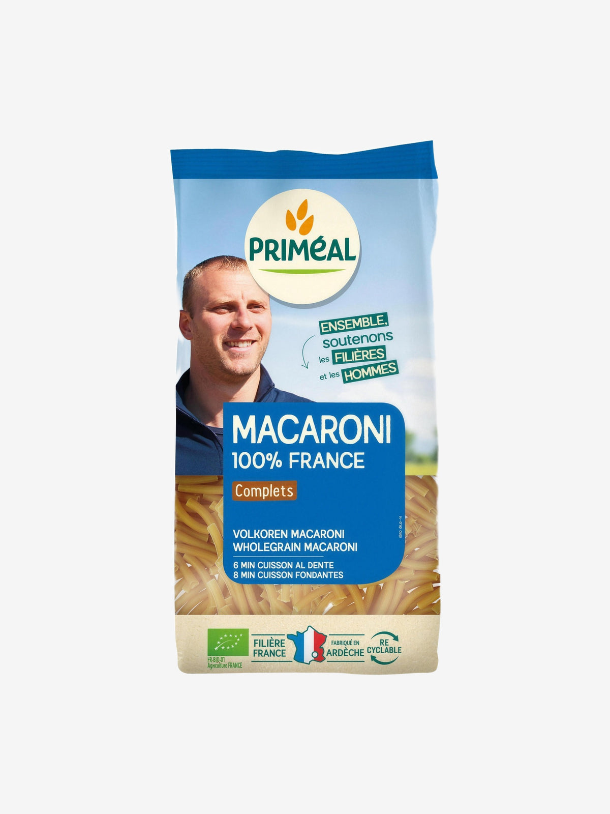 Macaroni complets 500g Primeal - Herboristerie de Paris
