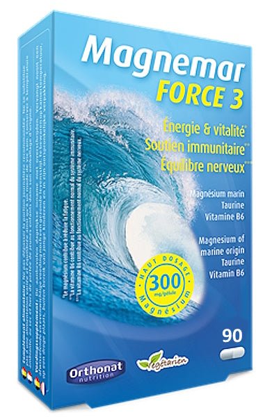 Magnemar Force 3 - 90 gélules Orthonat - Herboristerie de Paris