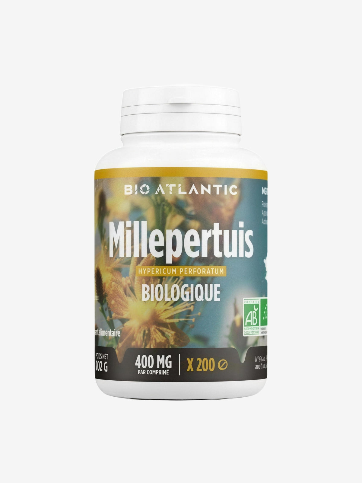 Millepertuis bio 200 comprimés GPH Diffusion - Herboristerie de Paris