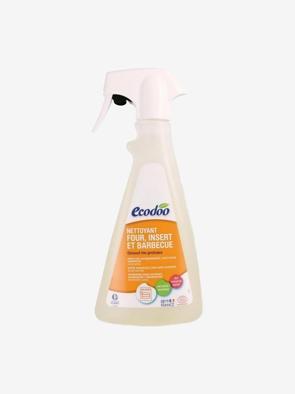 Nettoyant dégraissant four au Citron Bio vapo 500ml Ecodoo - Herboristerie de Paris
