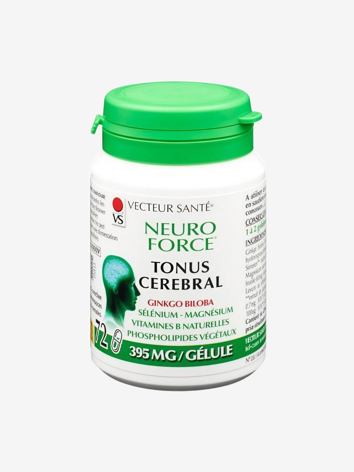 Neuro'Force 72 gélules Vecteur santé - Herboristerie de Paris