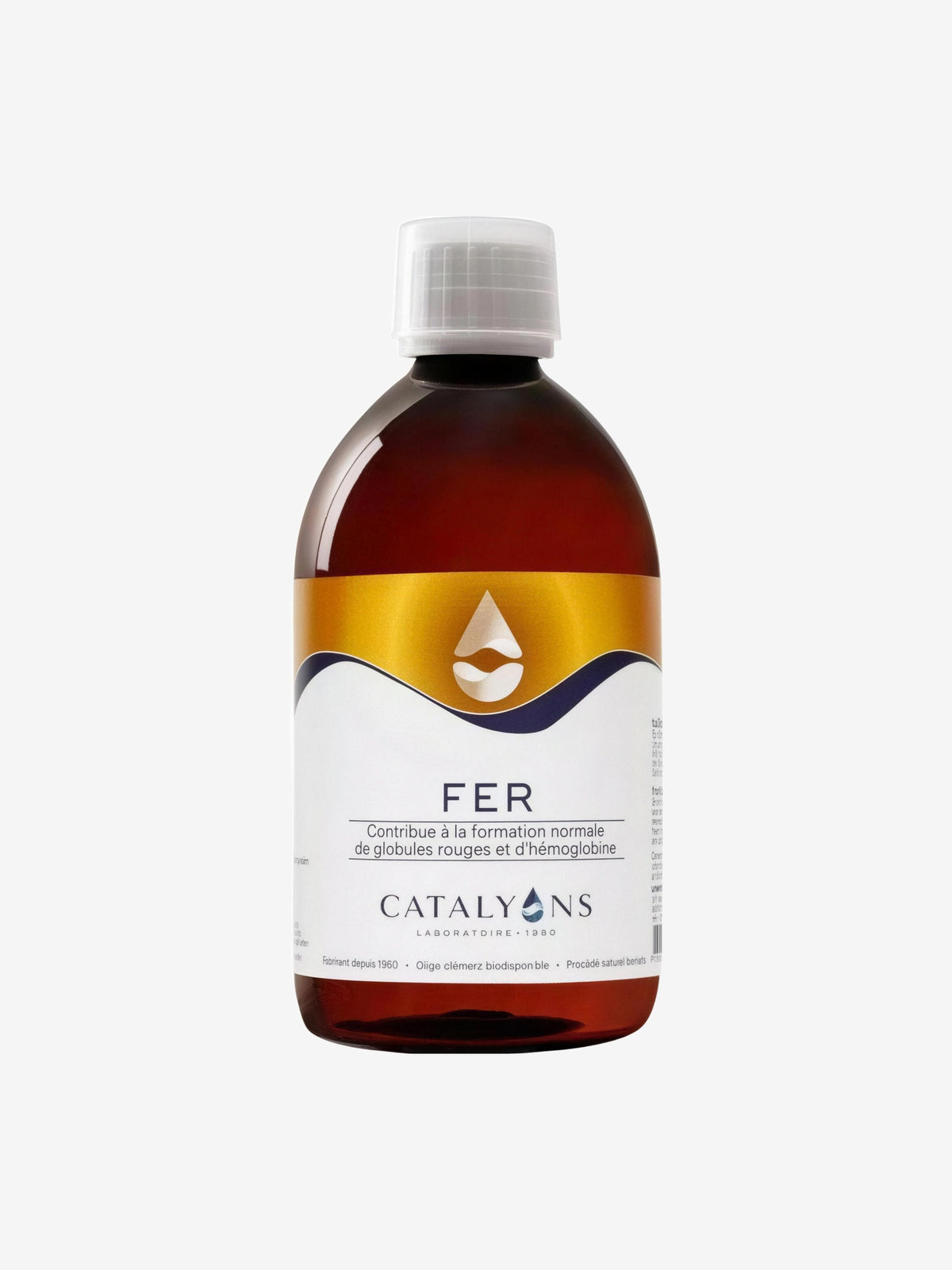 Oligo élément Fer 500 ml Catalyons - Herboristerie de Paris