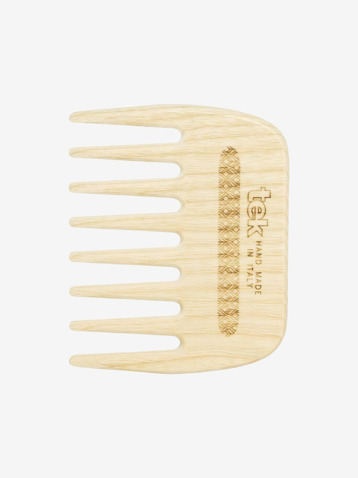 Peigne dents larges en Frêne naturel Tek - Herboristerie de Paris